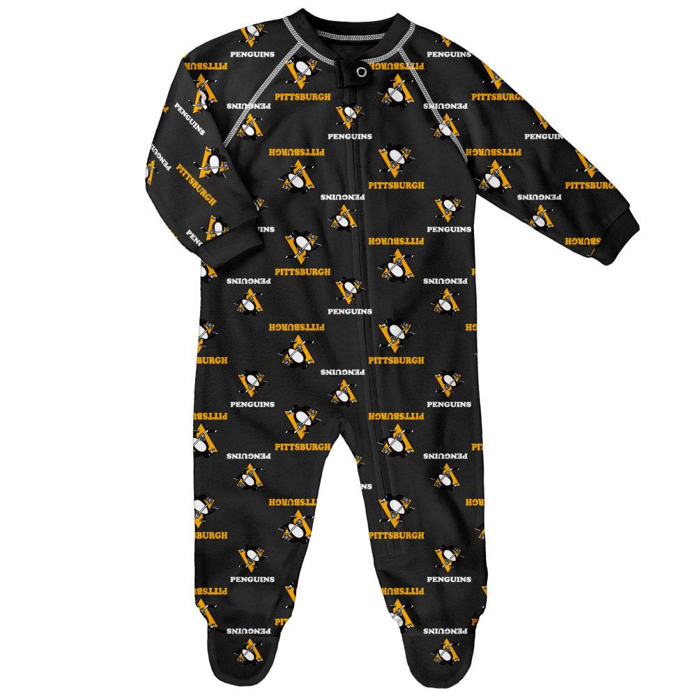 Outerstuff Pittsburgh Penguins NHL Rag Zip Up Cover All Infant