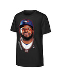 Youth Toronto Blue Jays Vladimir Guerrero Jr. Outerstuff Black Headliner T-Shirt - front
