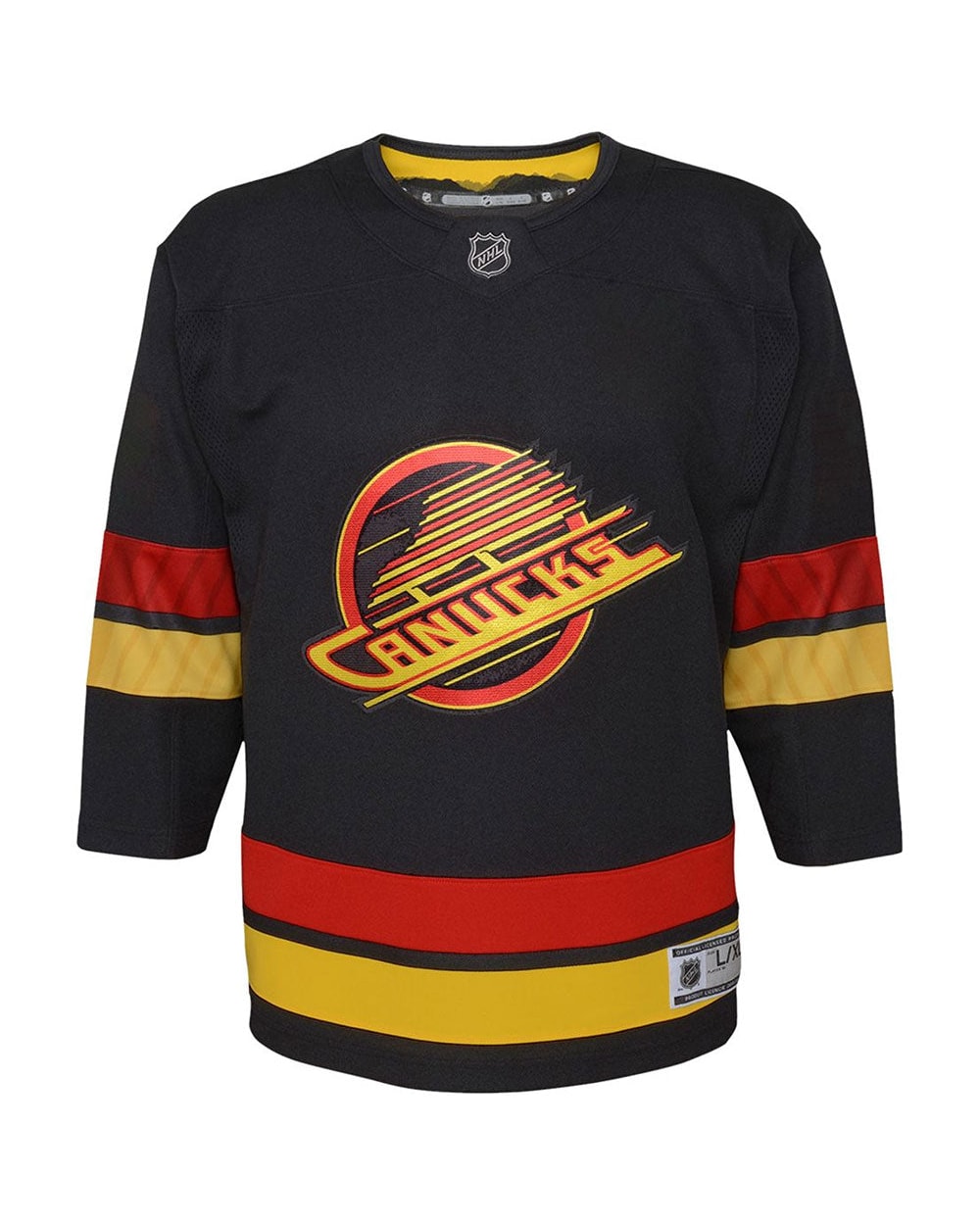 Outerstuff Vancouver Canucks Premium Youth Black Skate Alternate