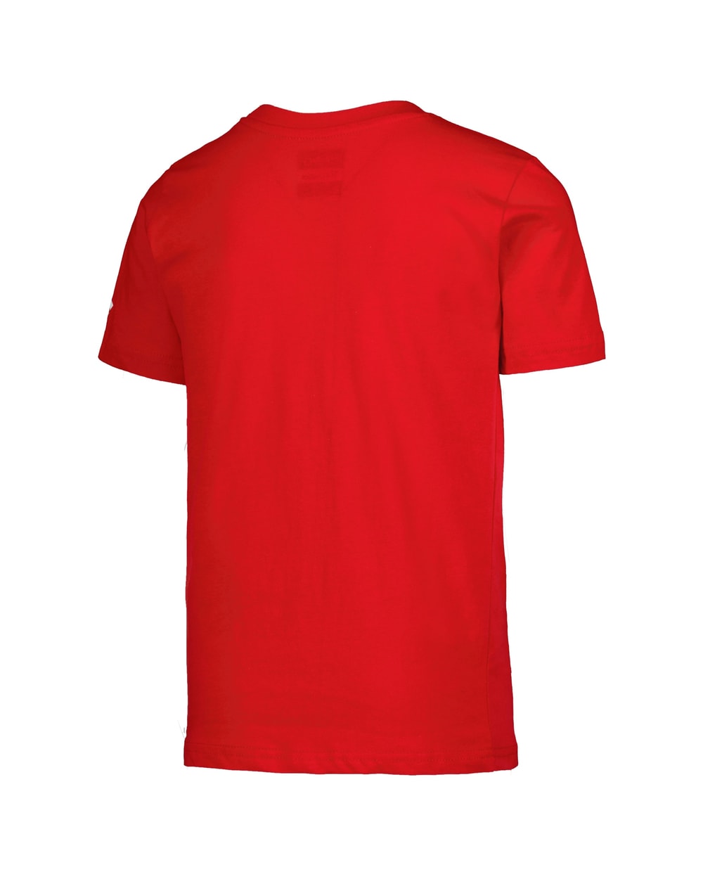 Youth Chicago Blackhawks Fanatics Red Authentic Pro Wordmark T-Shirt - back
