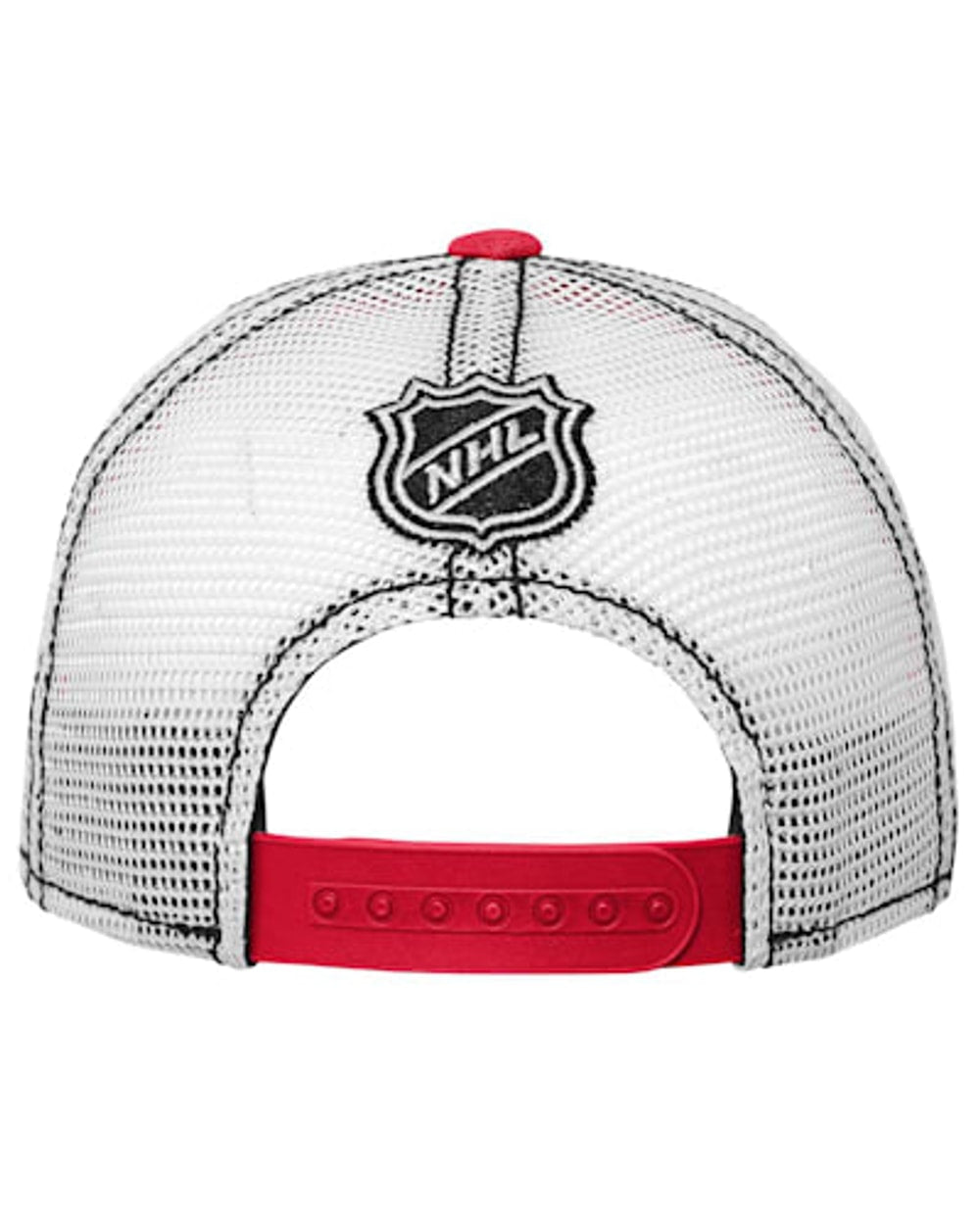 Outerstuff Youth Chicago Blackhawks Lockup Meshback Adjustable Hat