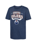 Outerstuff Youth Edmonton Oilers Classic Look Triblend T-Shirt