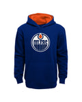 Outerstuff Youth Edmonton Oilers Prime Hoodie (2026) - Royal, front view