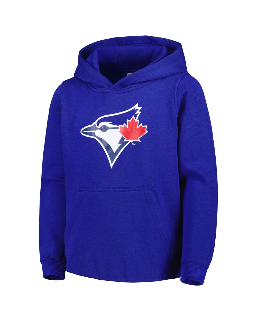 Youth Toronto Blue Jays Royal Team Primary Logo Pullover Hoodie - front