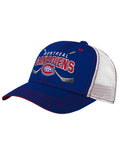 Outerstuff Youth Montreal Canadiens Lockup Meshback Adjustable Hat