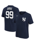 Outerstuff Youth New York Yankees Name and Number T-Shirt- Aaron Judge