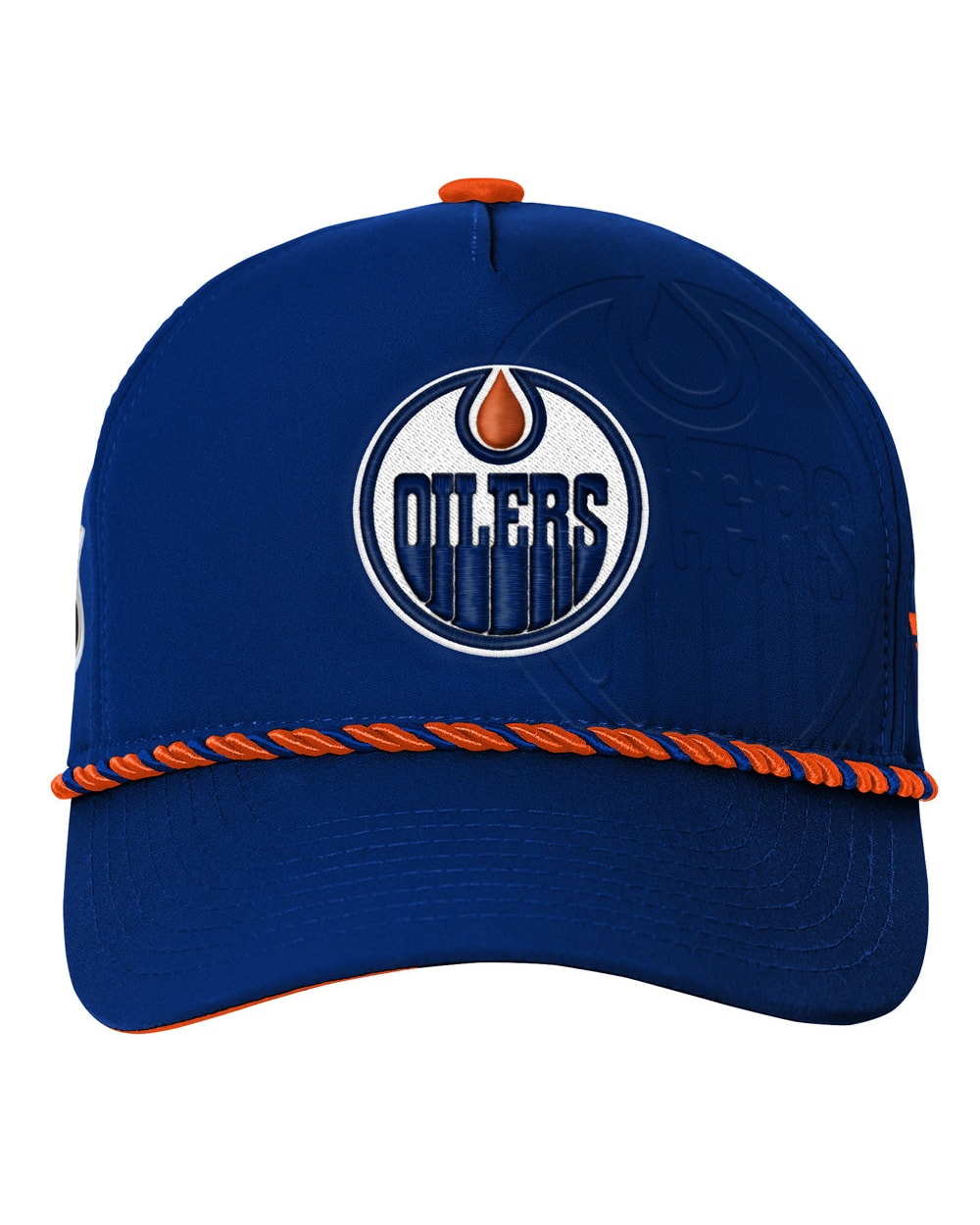 Outerstuff Edmonton Oilers 2026 NHL Draft Podium Youth Hat - front