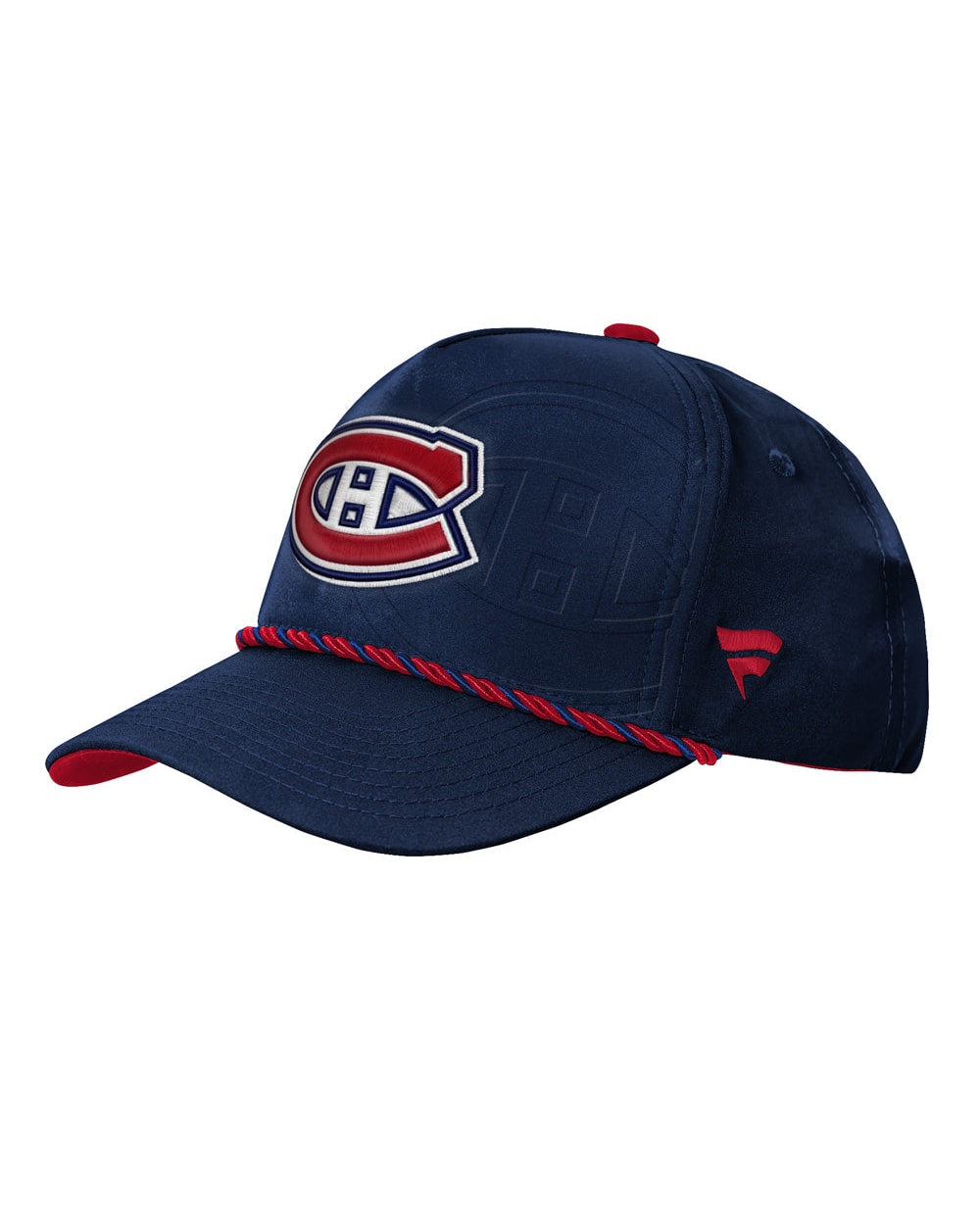 Outerstuff Montreal Canadiens 2026 NHL Draft Podium Youth Hat - three-quarter left