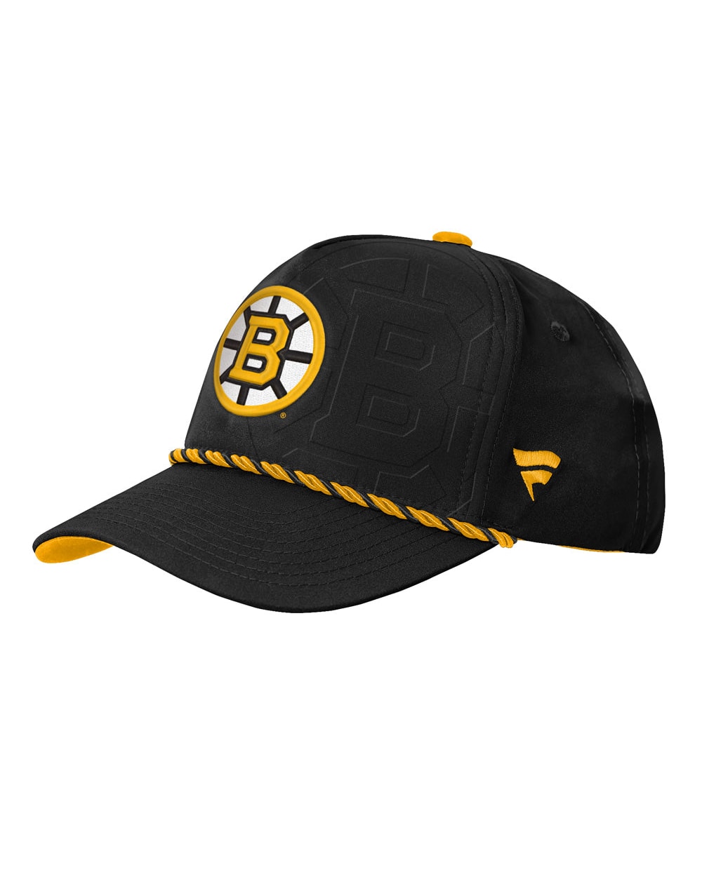 Outerstuff Boston Bruins 2026 NHL Draft Podium Youth Hat - three-quarter left