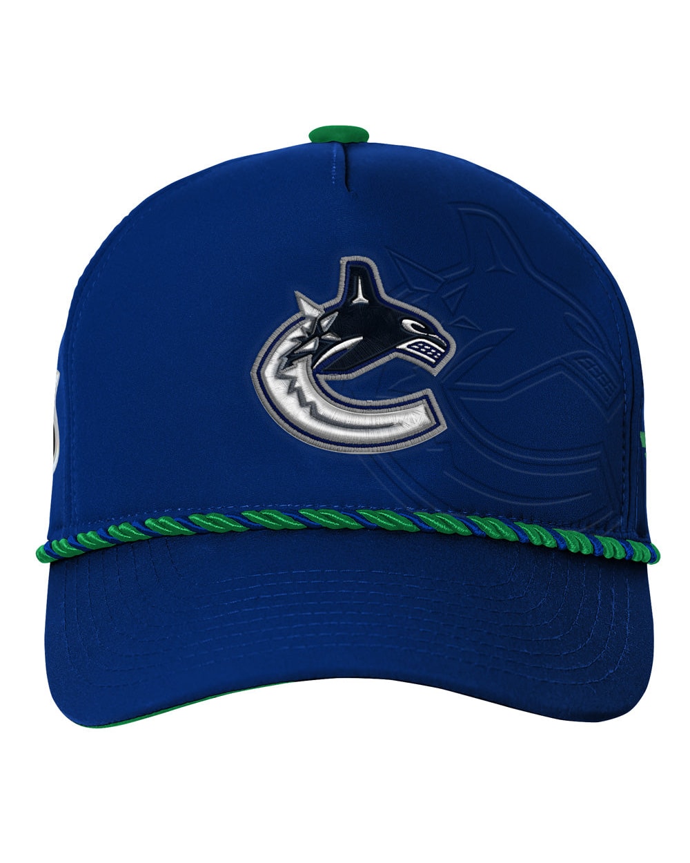 Outerstuff Vancouver Canucks 2026 NHL Draft Podium Youth Hat - front