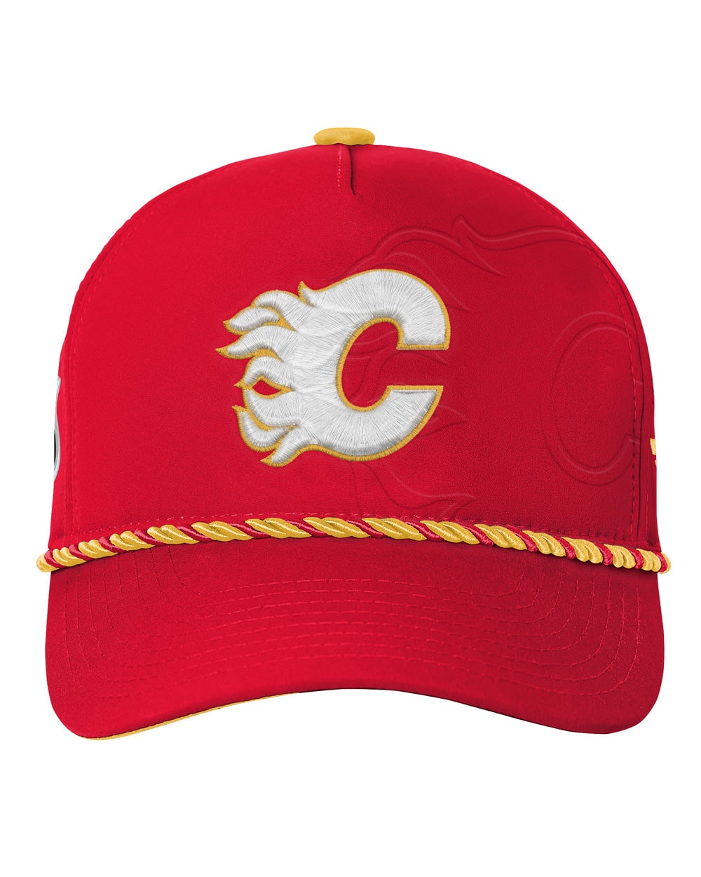 Outerstuff Calgary Flames 2026 NHL Draft Podium Youth Hat - front