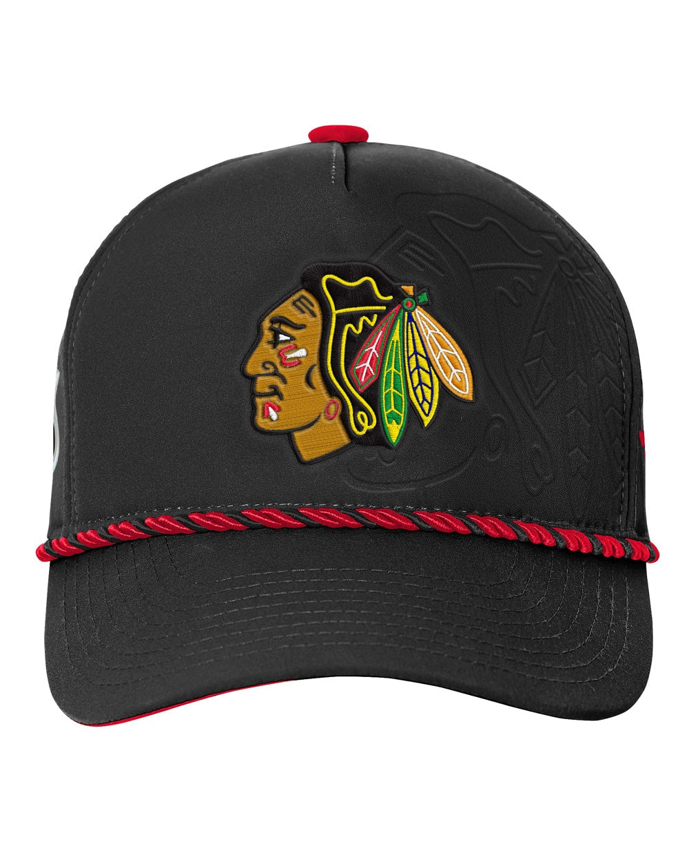Outerstuff Chicago Blackhawks 2026 NHL Draft Podium Youth Hat - front