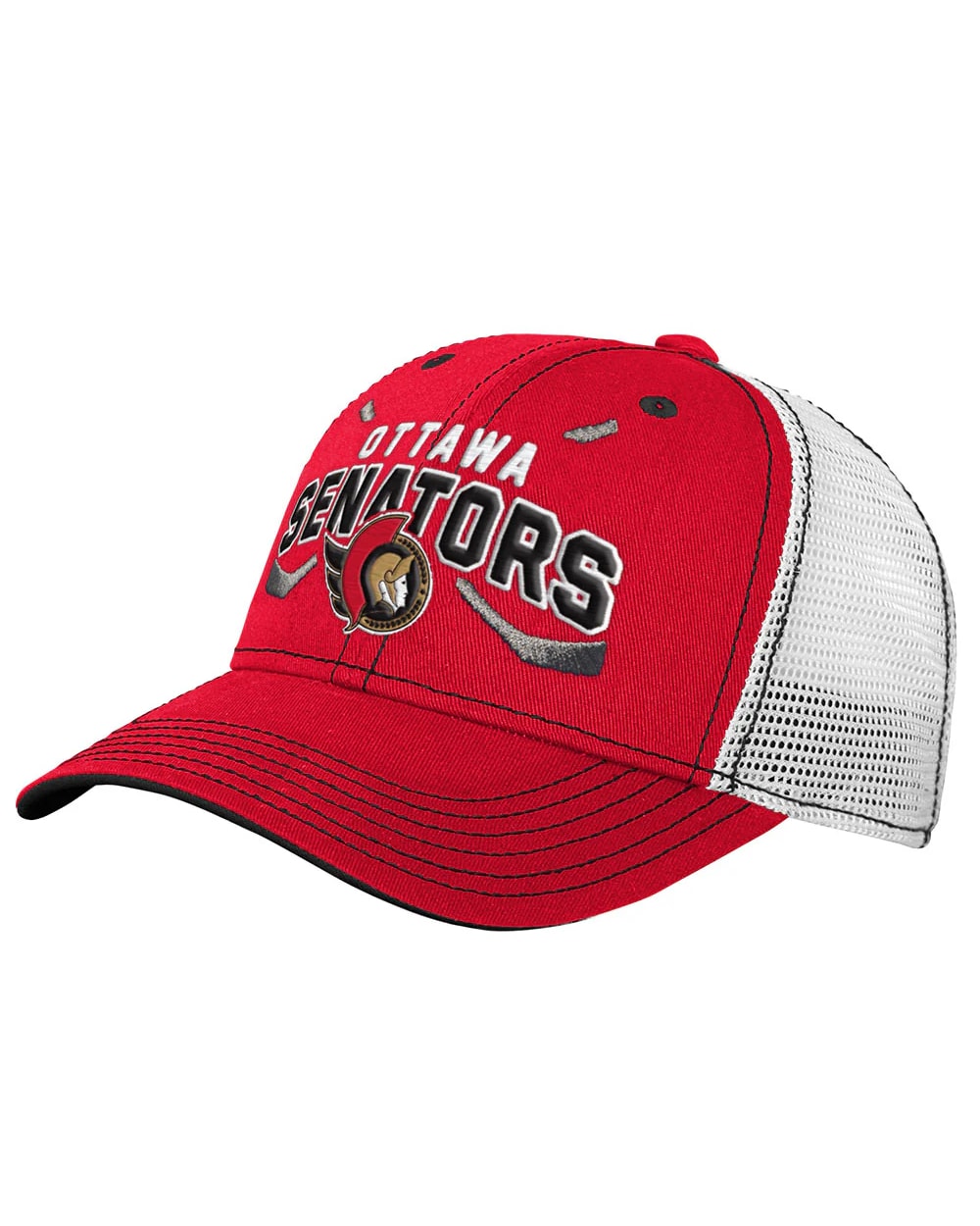 Outerstuff Youth Ottawa Senators Lockup Meshback Adjustable Hat