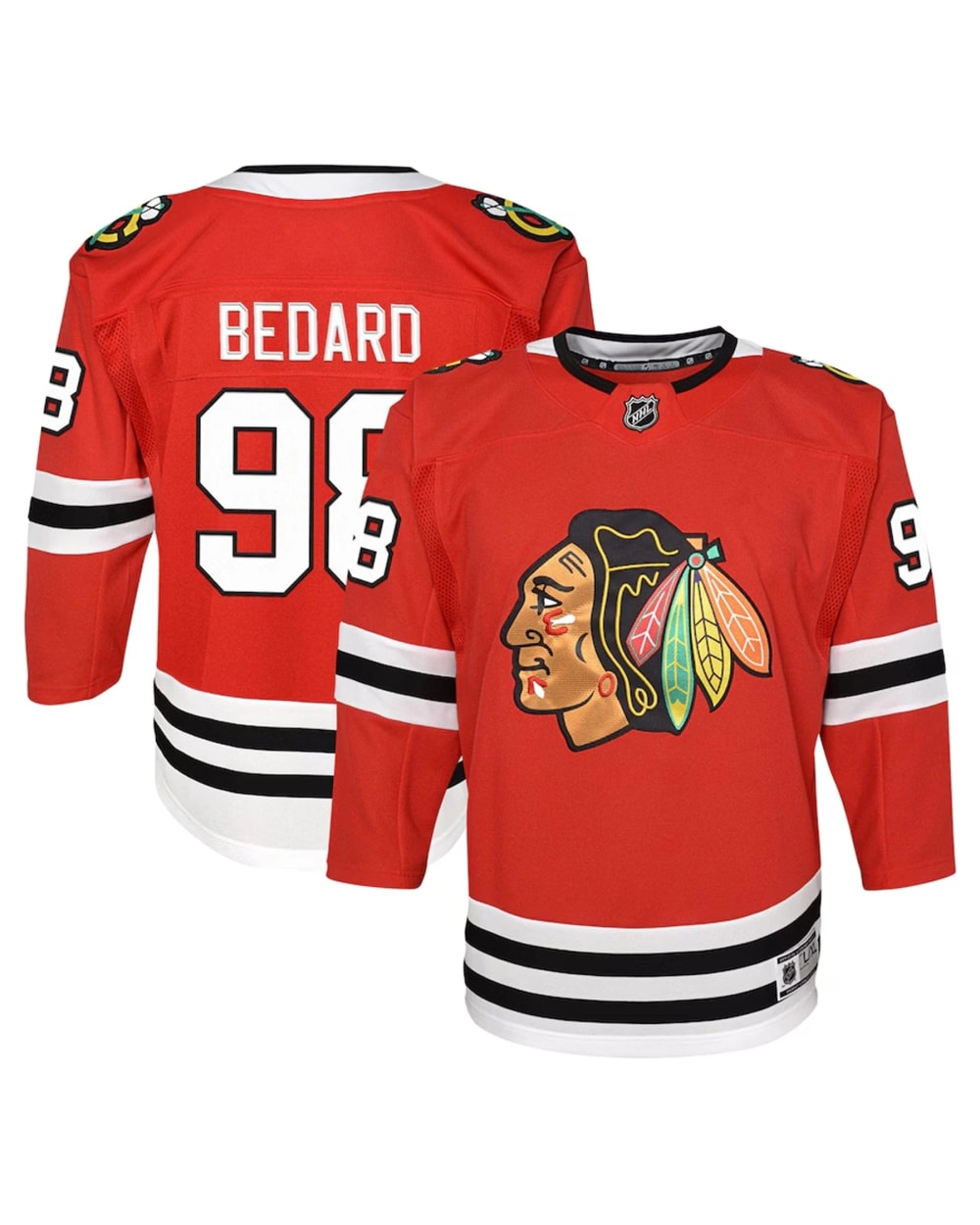 Outerstuff Youth Premier Jersey - Chicago Blackhawks - Connor Bedard