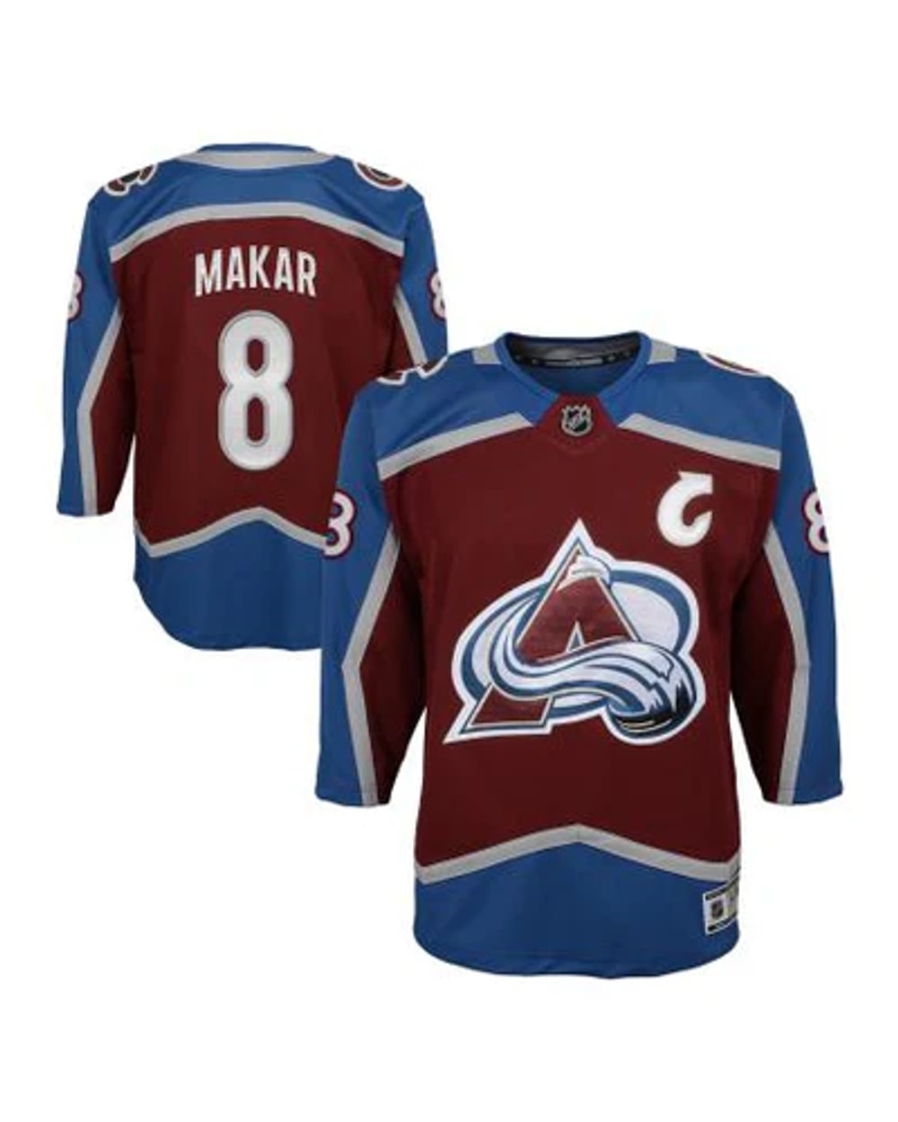 Outerstuff Youth Premier Jersey - Colorado Avalanche- Cale Makar