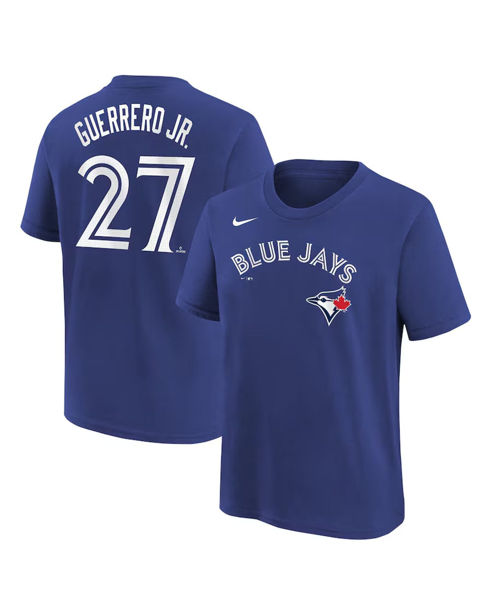 Outerstuff Youth Toronto Blue Jays Name and Number T-Shirt- Vladimir Guerrero Jr.