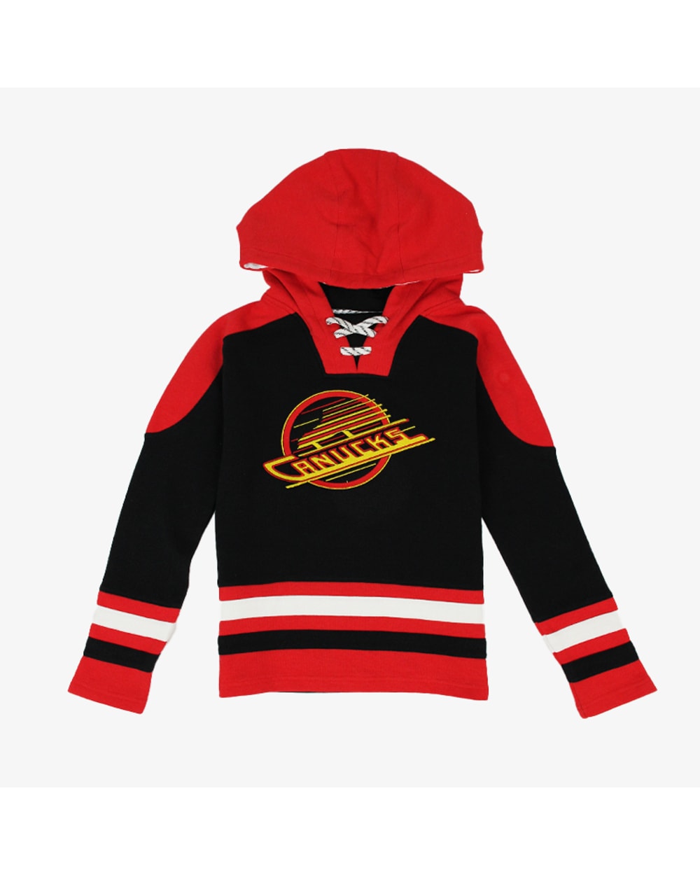 Outerstuff Youth Vancouver Canucks 3rd Ageless Must Have Lacer Hoodie - front