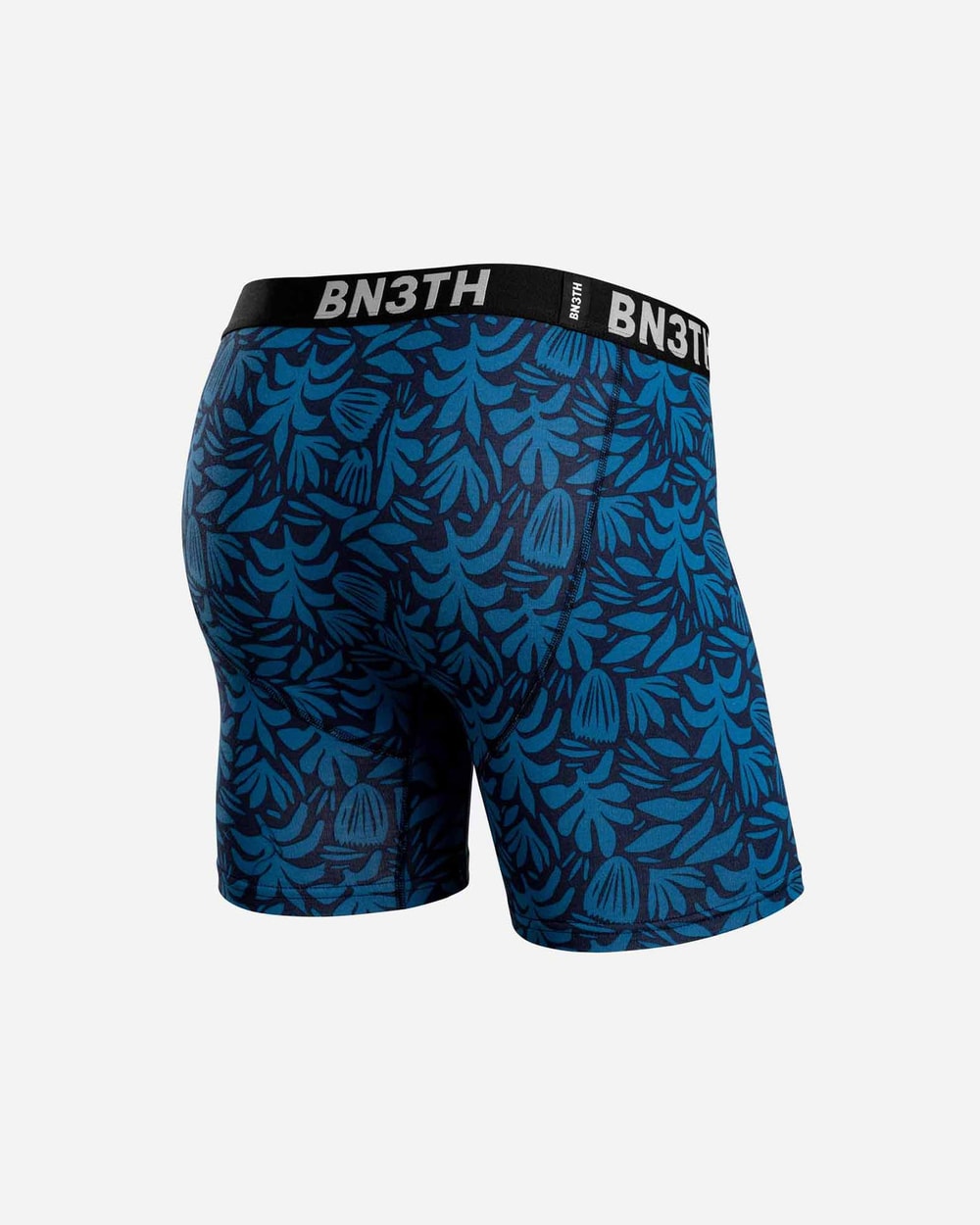 Outset Boxer Brief - Abstract Tropical Navy