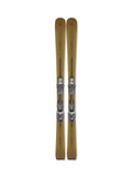Fischer The Curv Noize GT 85 Skis with RSW 12 Bindings - Gold, top view