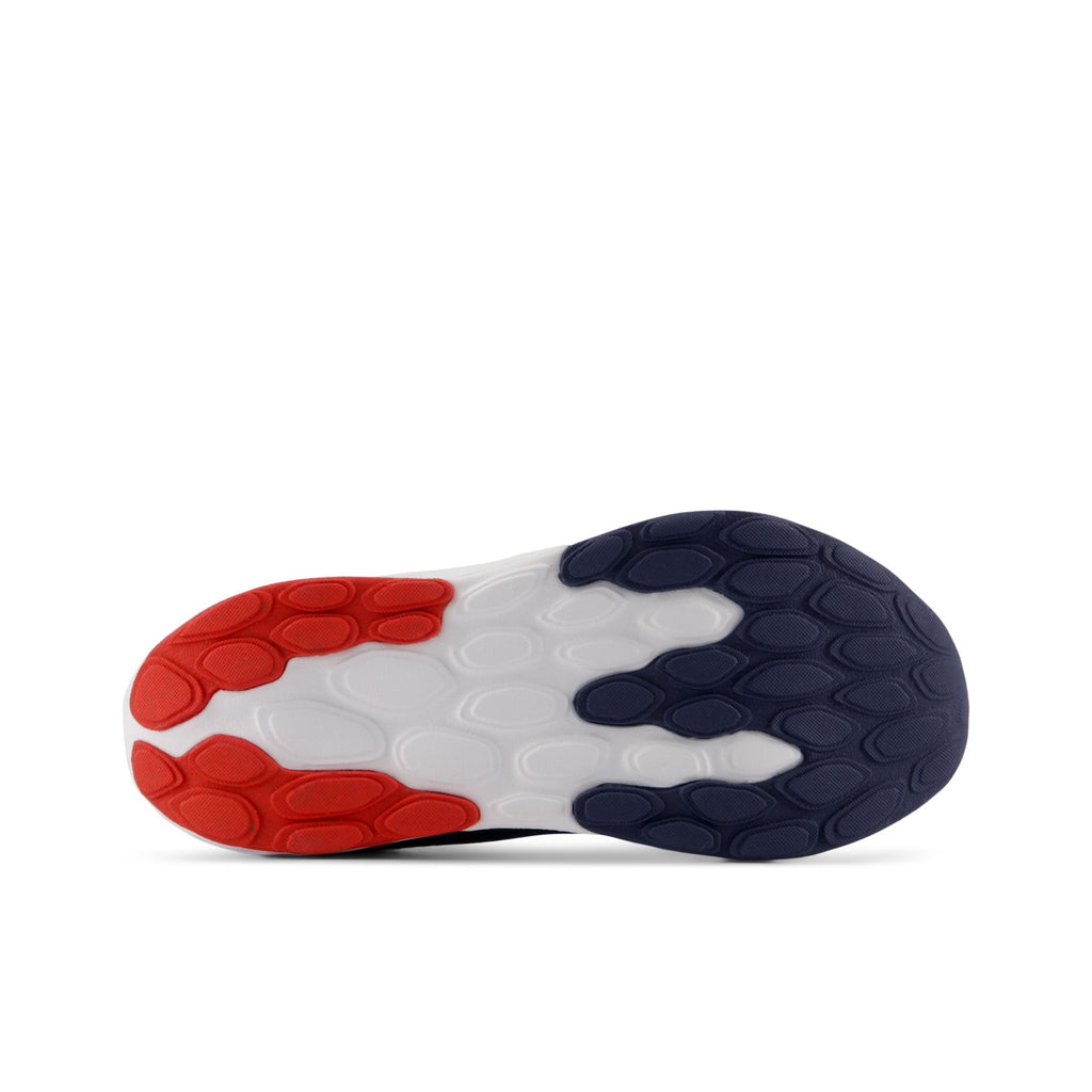New Balance Kids' 520 Hook & Loop Navy/Red front
