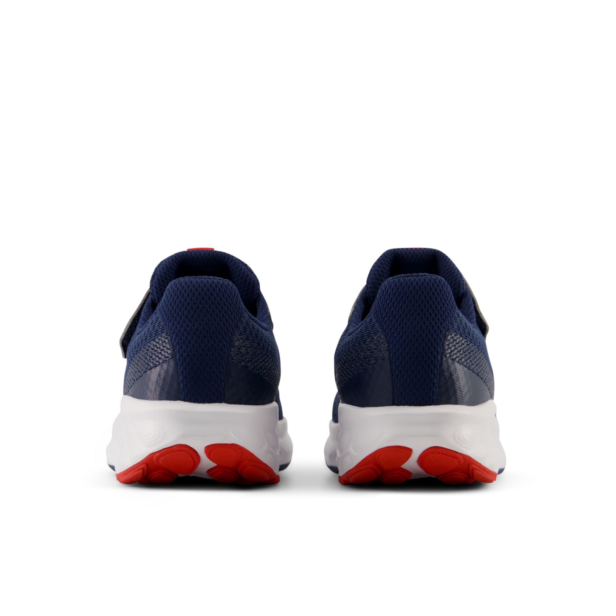 New Balance Kids' 520 Hook & Loop Navy/Red outsole