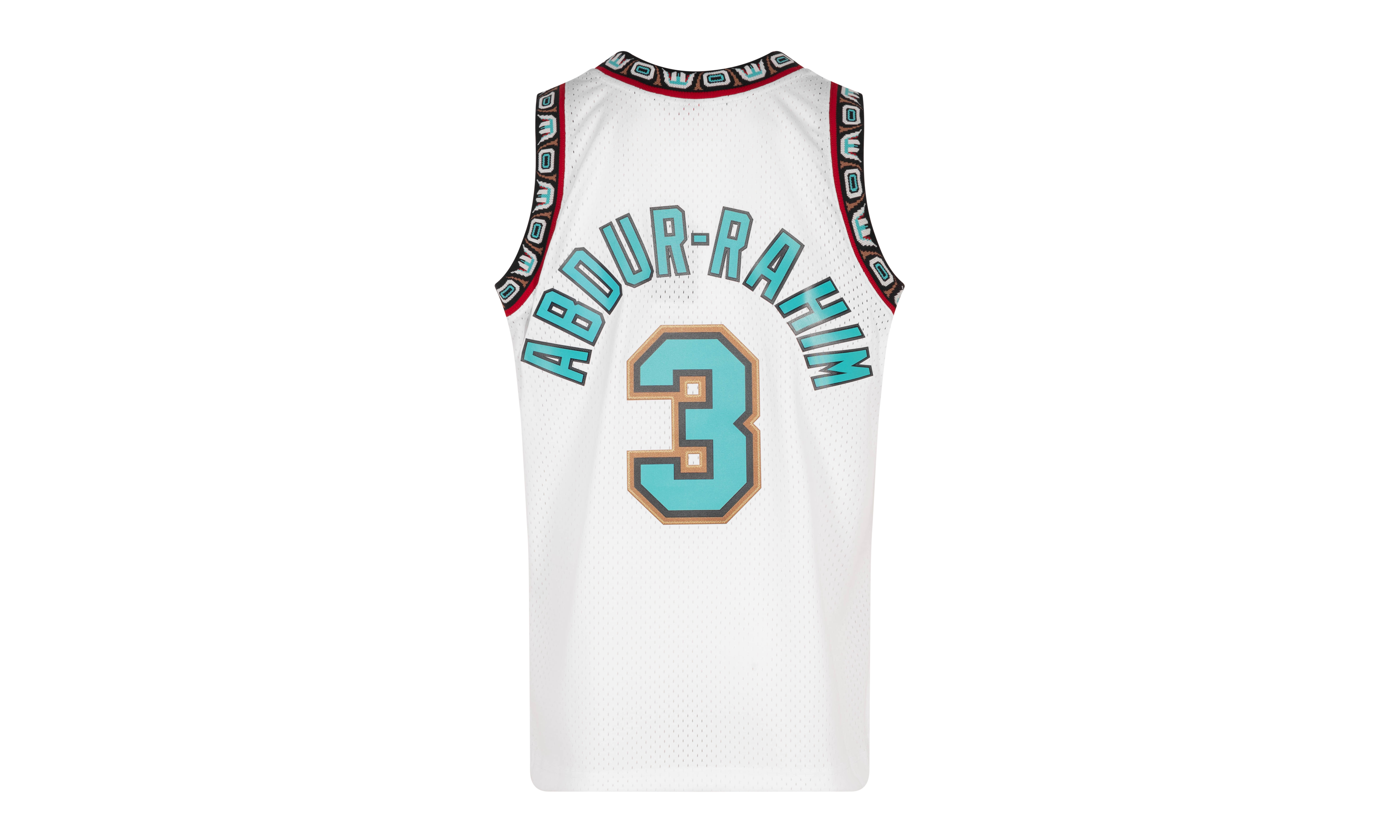 Mitchell & Ness Vancouver Grizzlies Shareef Abdur-Rahim 1998 Hardwood Classics Swingman Jersey