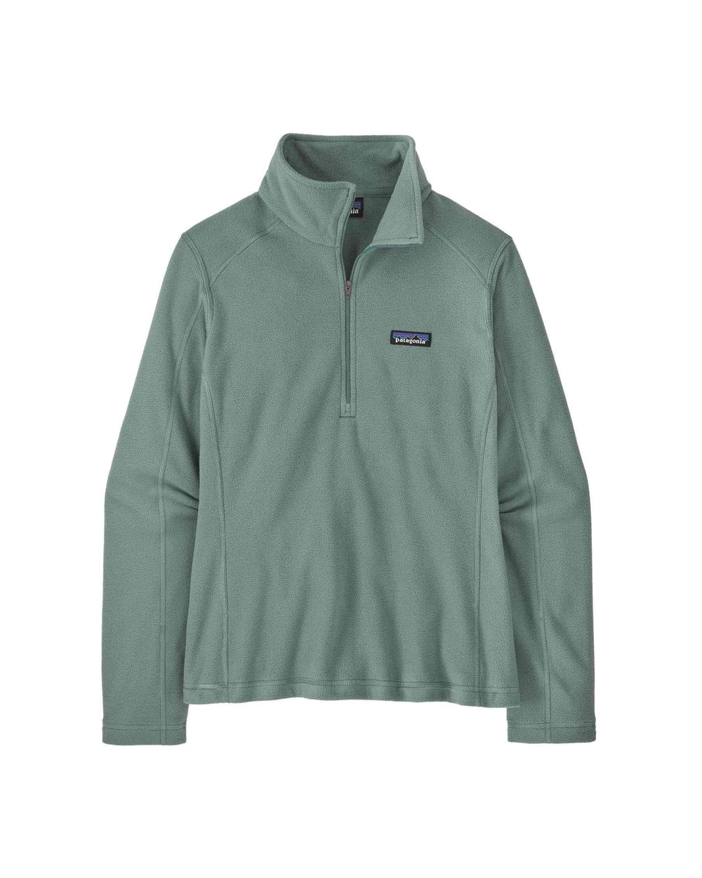 Patagonia Women's Micro D 1/4-Zip Fleece Pullover - COVER GREEN