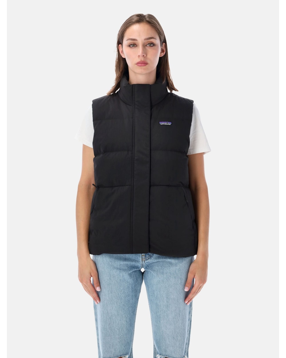 Patagonia Women's Sisar Down Vest - BLACK