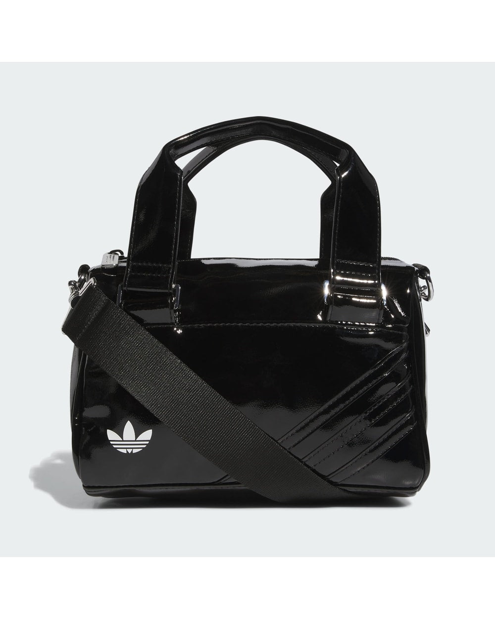 adidas Patent Trefoil Crossbody Bag