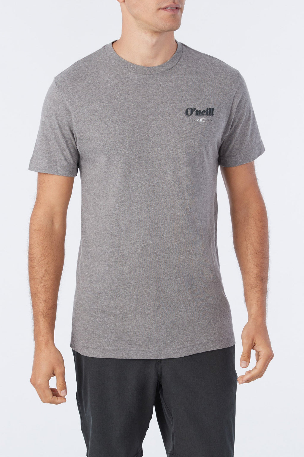 O'Neill Payday Tee in Heather Grey - front