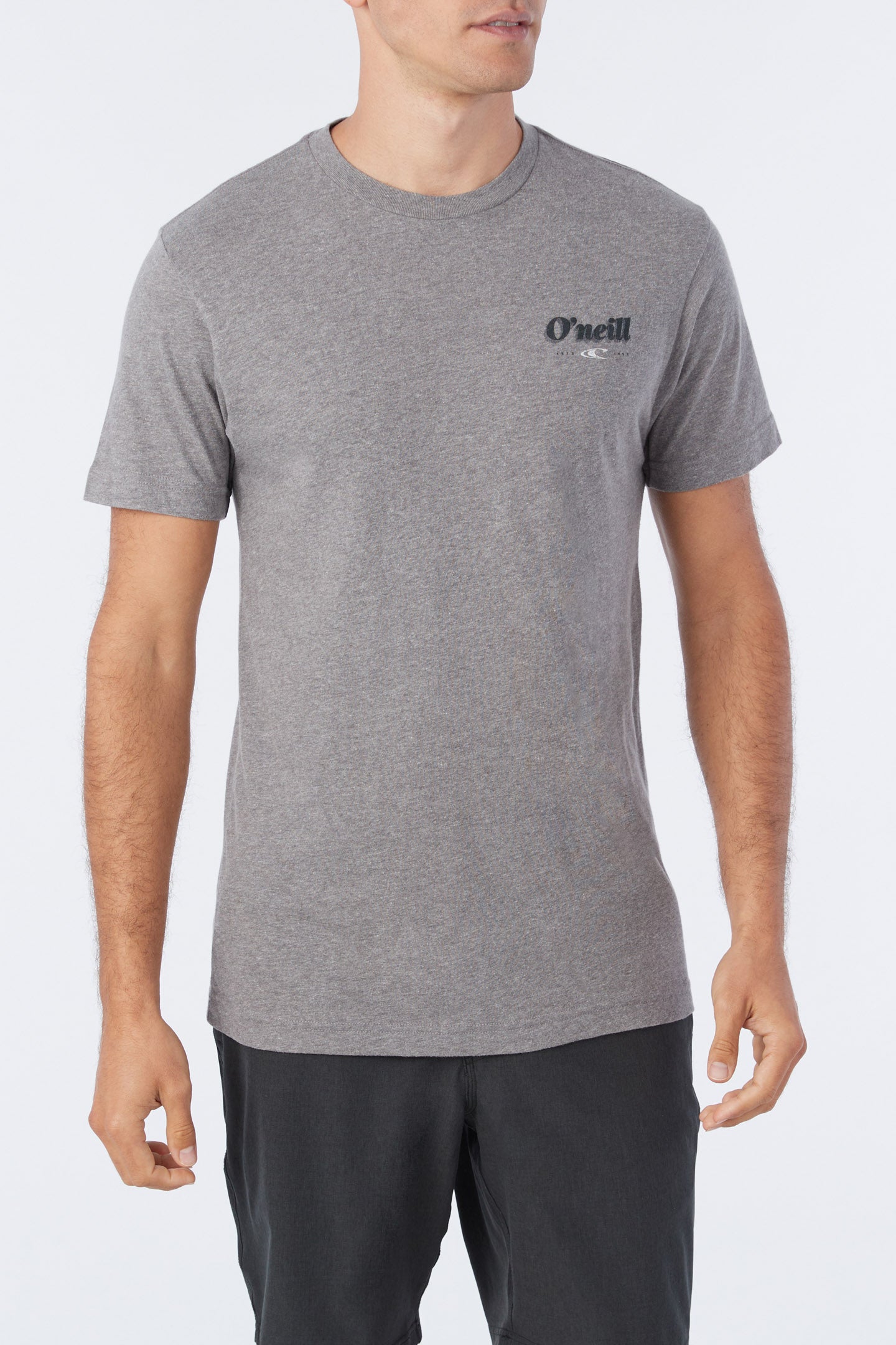 O'Neill Payday Tee in Heather Grey - front
