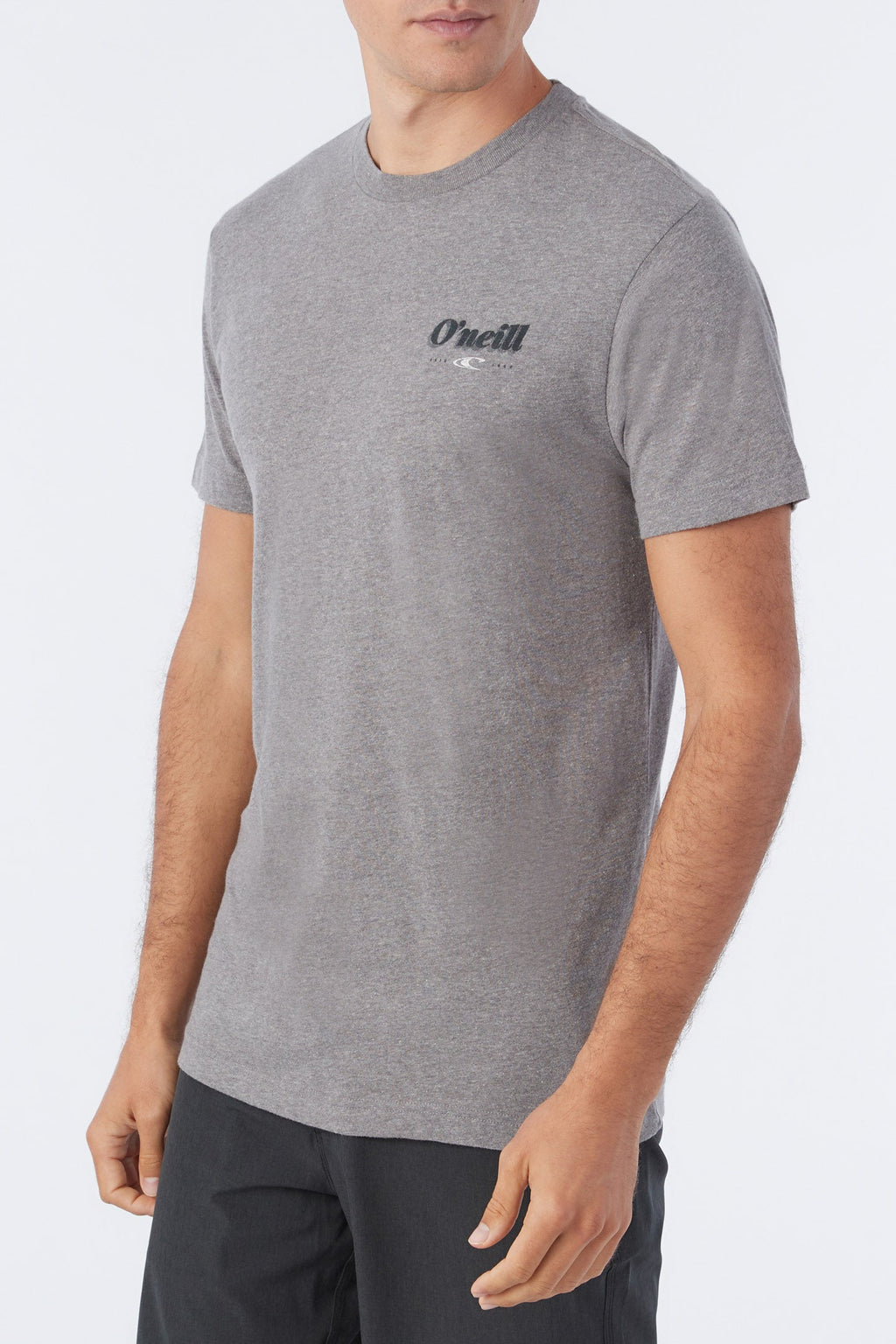 O'Neill Payday Tee in Heather Grey - back