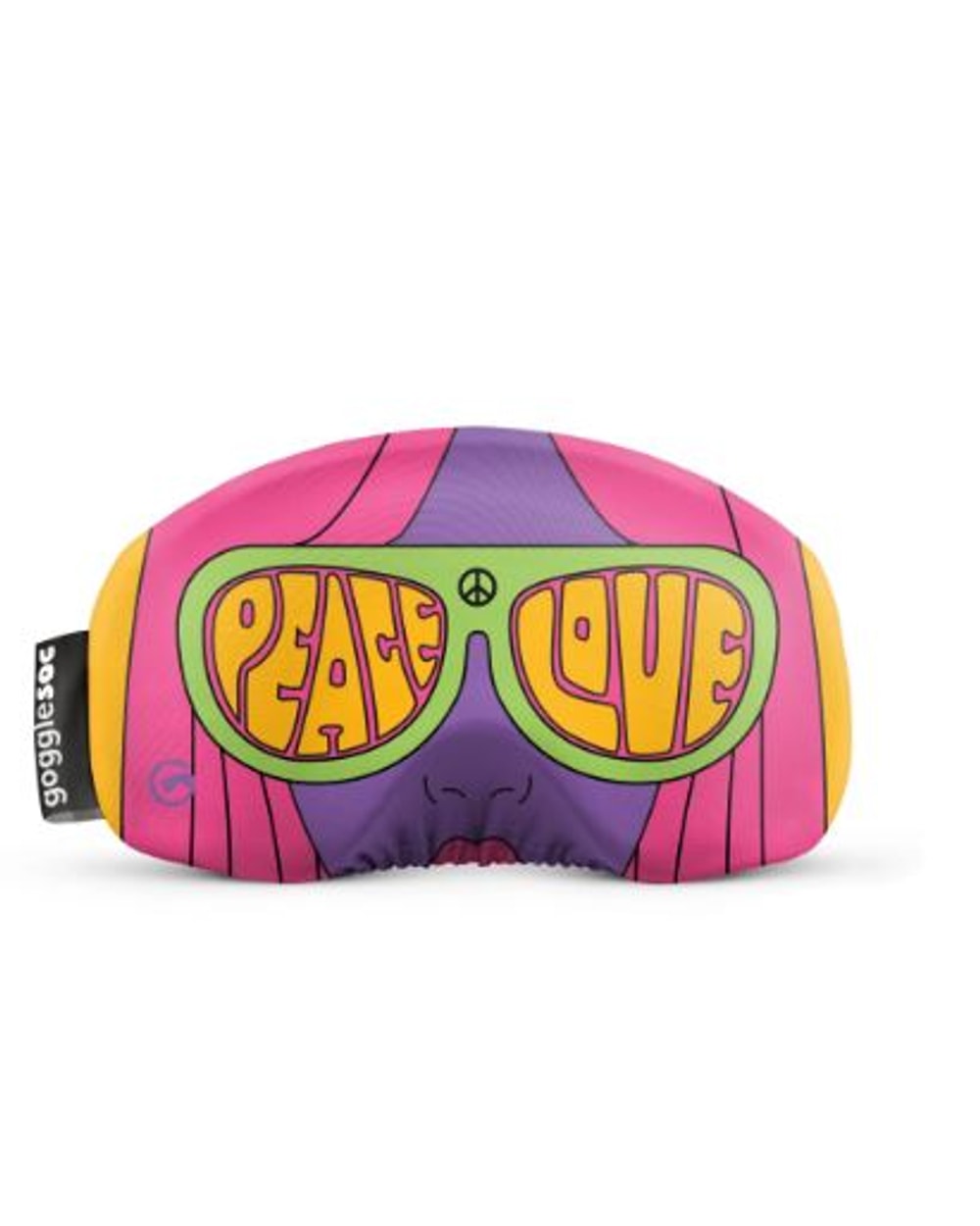 Peace and Love Soc Goggle Cover