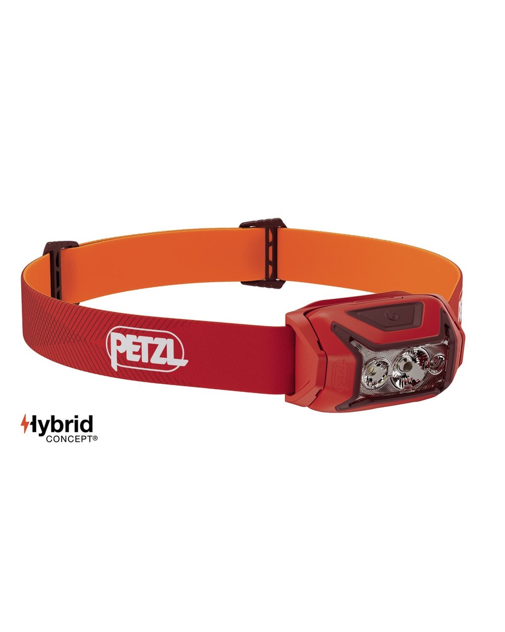 Petzl Actik Powerful, Easy-To-Use Headlamp With Red Lighting - 450 lumens