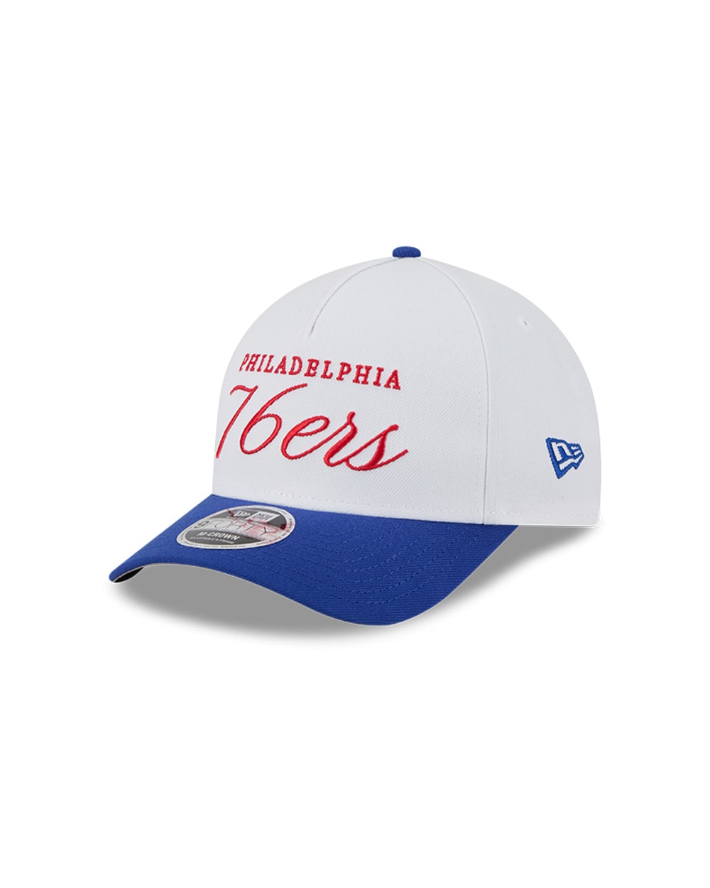 Philadelphia 76ers 2025 Draft 9FORTY M-Crown A-Frame Snapback