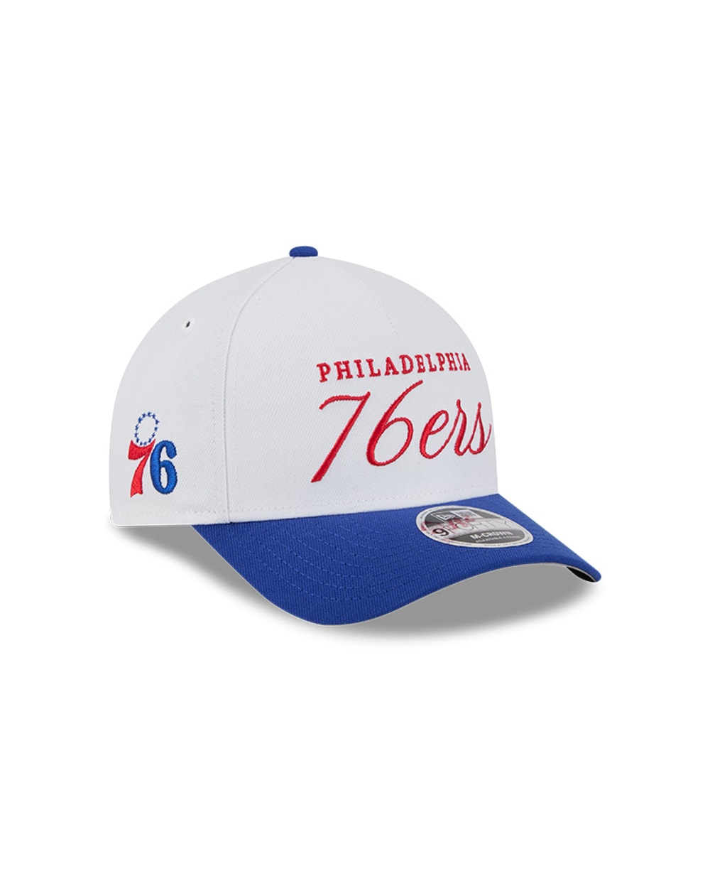 Philadelphia 76ers 2025 Draft 9FORTY M-Crown A-Frame Snapback