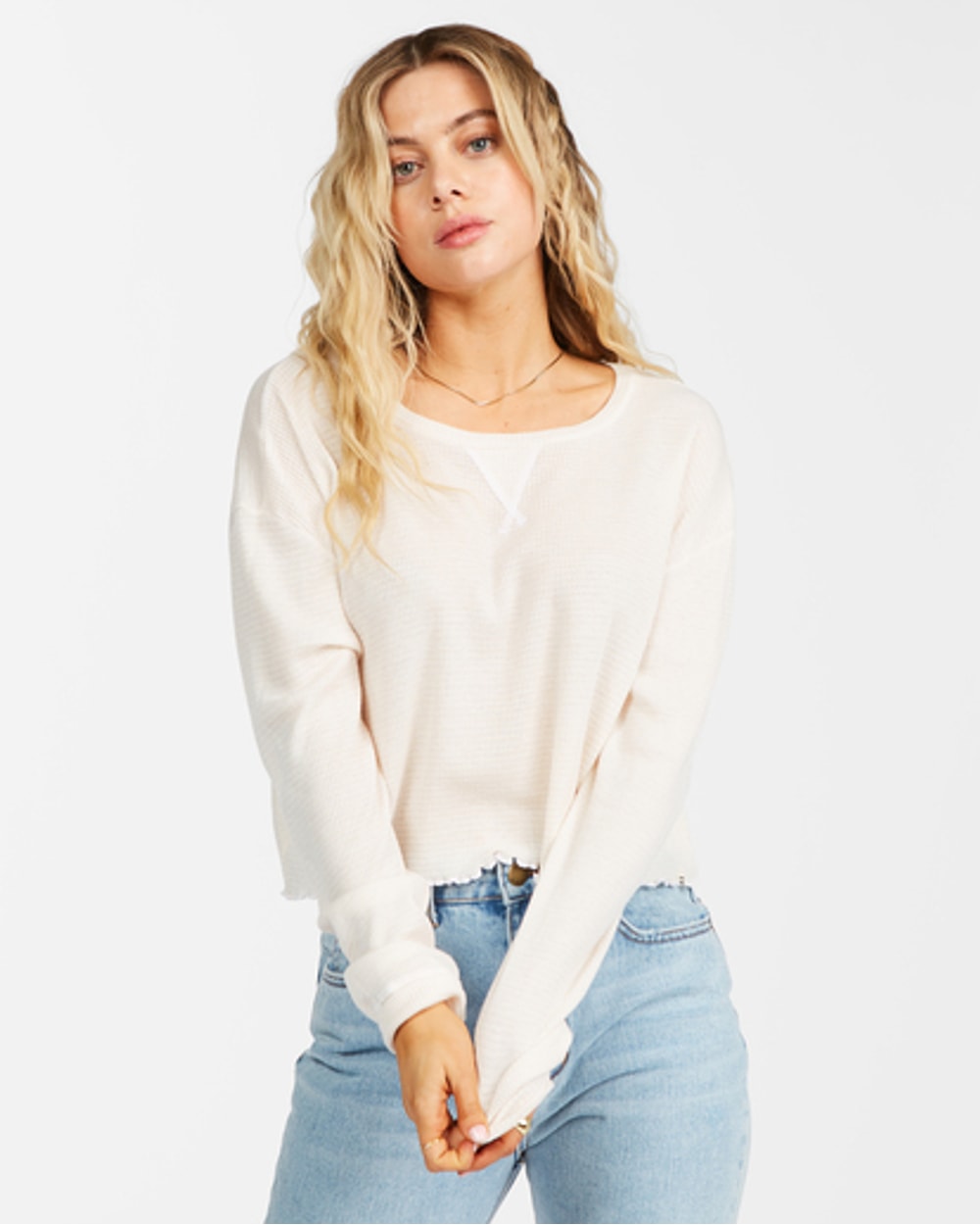 Billabong Women's Pick Me Up Waffle Knit