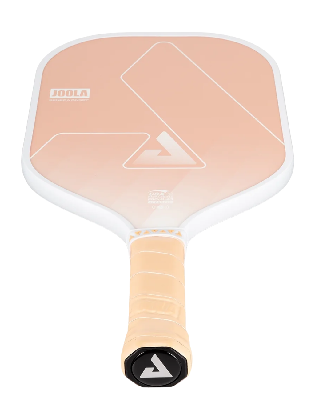 Joola Seneca Onset Pickleball Pack - Coastal - paddle face and grip detail