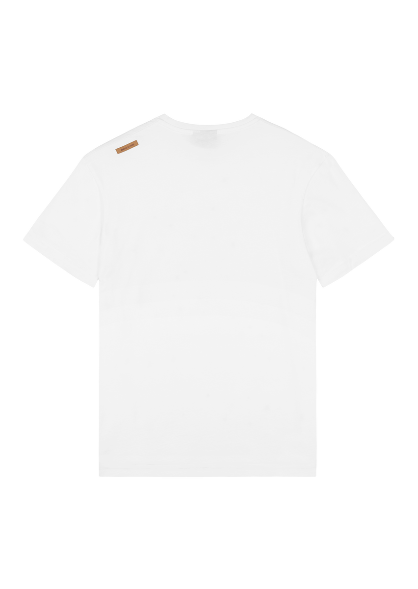 Picture Organic Basement Cork Tee, White, back