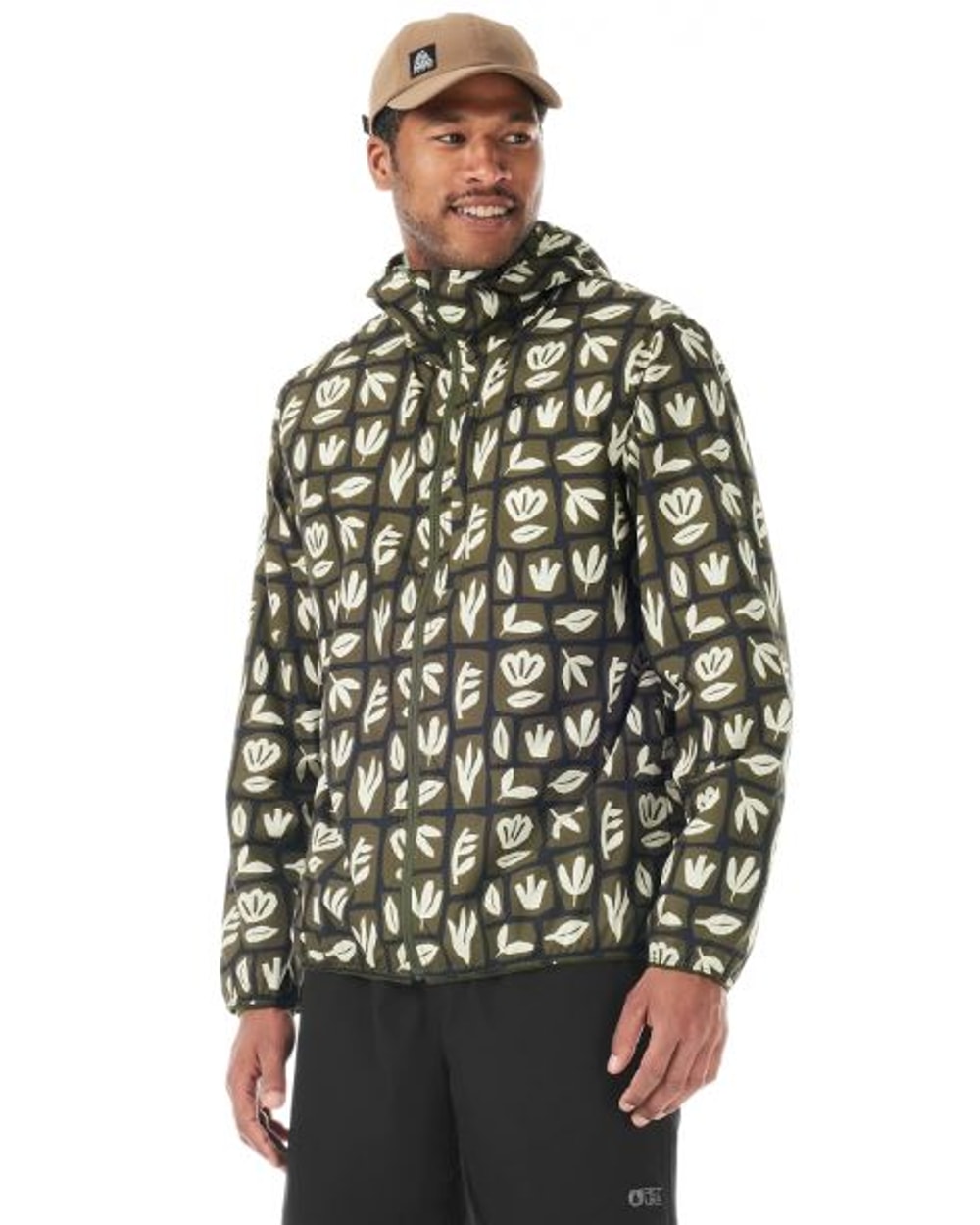 Picture Organic Men's Scale Printed Rain Jacket