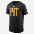 Nike Pittsburgh Pirates Team Scoreboard T-Shirt - Black, front