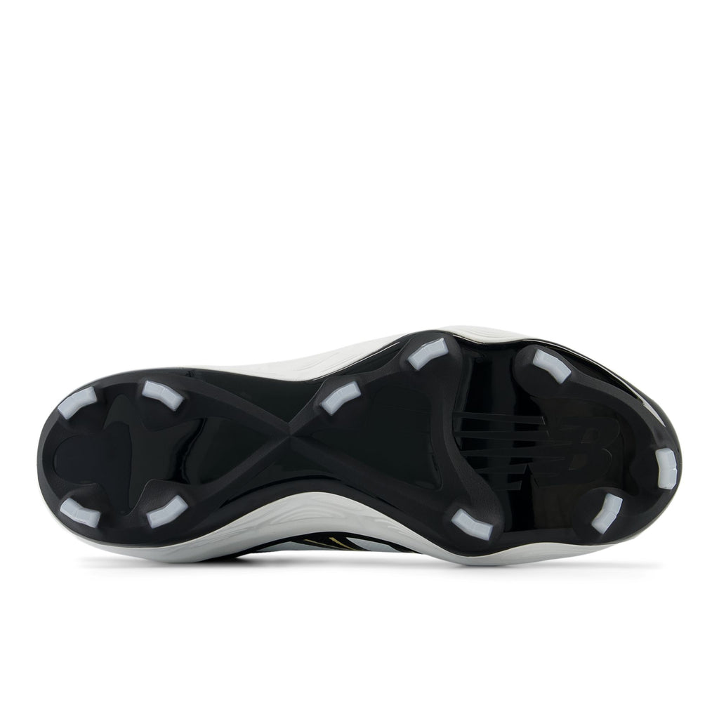 New Balance Men's Fresh Foam 3000 v7 Black/White cleat plate