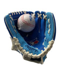 Players Series Blue Jays Baseball Gloves with Ball - 9"
