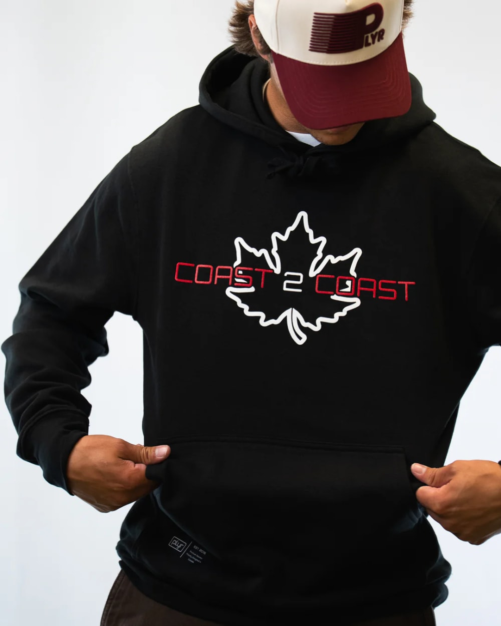 plyr Athletics Coast to Coast Pullover Hoodie