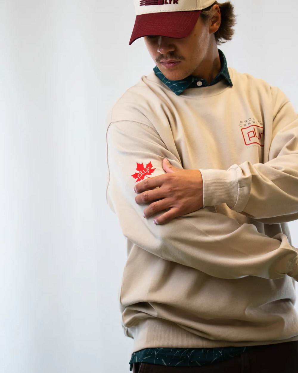 plyr Athletics Proudly Canadian Crewneck