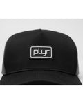 plyr Subtle Snapback Hat Black/Charcoal - front