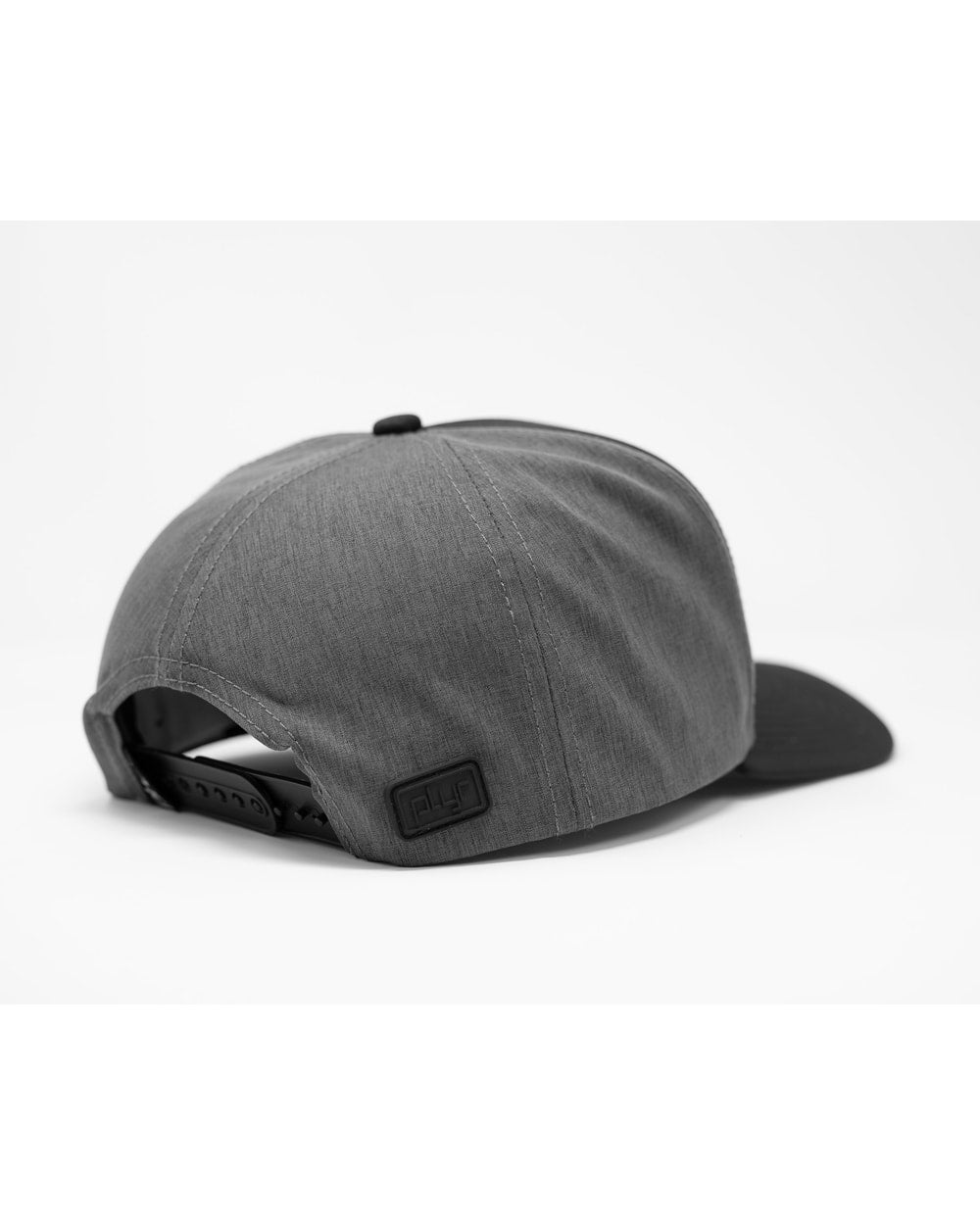 plyr Subtle Snapback Hat Black/Charcoal - back