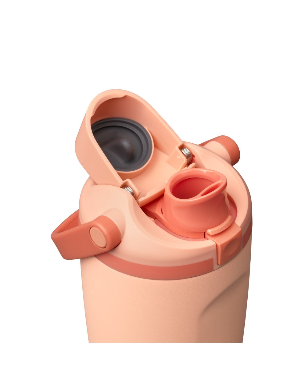 Owala FreeSip® Sway Water Bottle - 18oz - Peach of Mind, lid open view