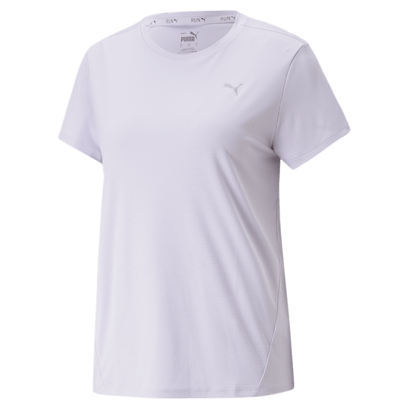 Puma Women's Run Favorite Short Sleeve Tee - Purple - front