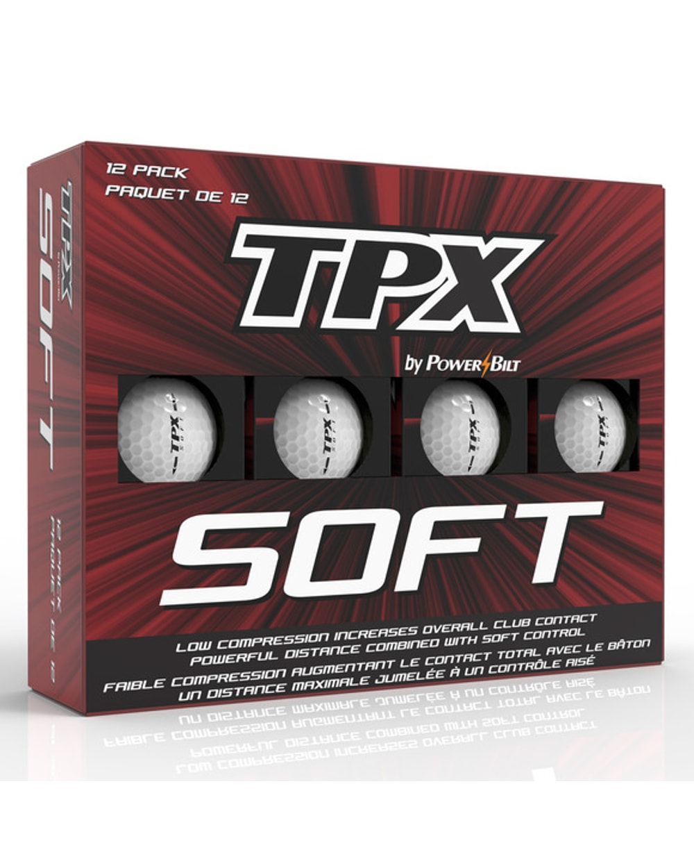 Powerbilt TPX Distance - Box of 12 Golf Balls